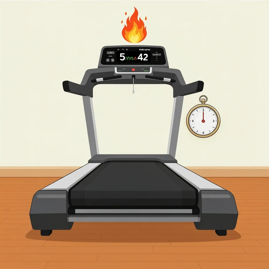 Running the WalkingPad R2 belt empty for warm-up before first workout